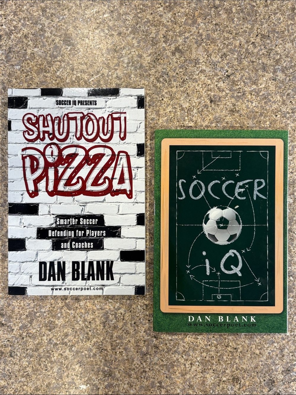 Soccer IQ Book Set of 2 Books, Soccer IQ & Shutout Pizza